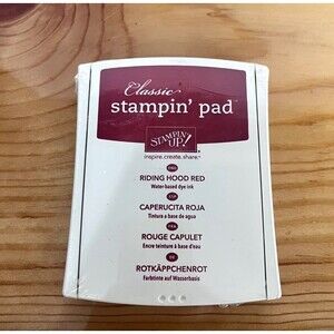 Stampin’ Up! Ink pad NEW SEALED Riding hood Red